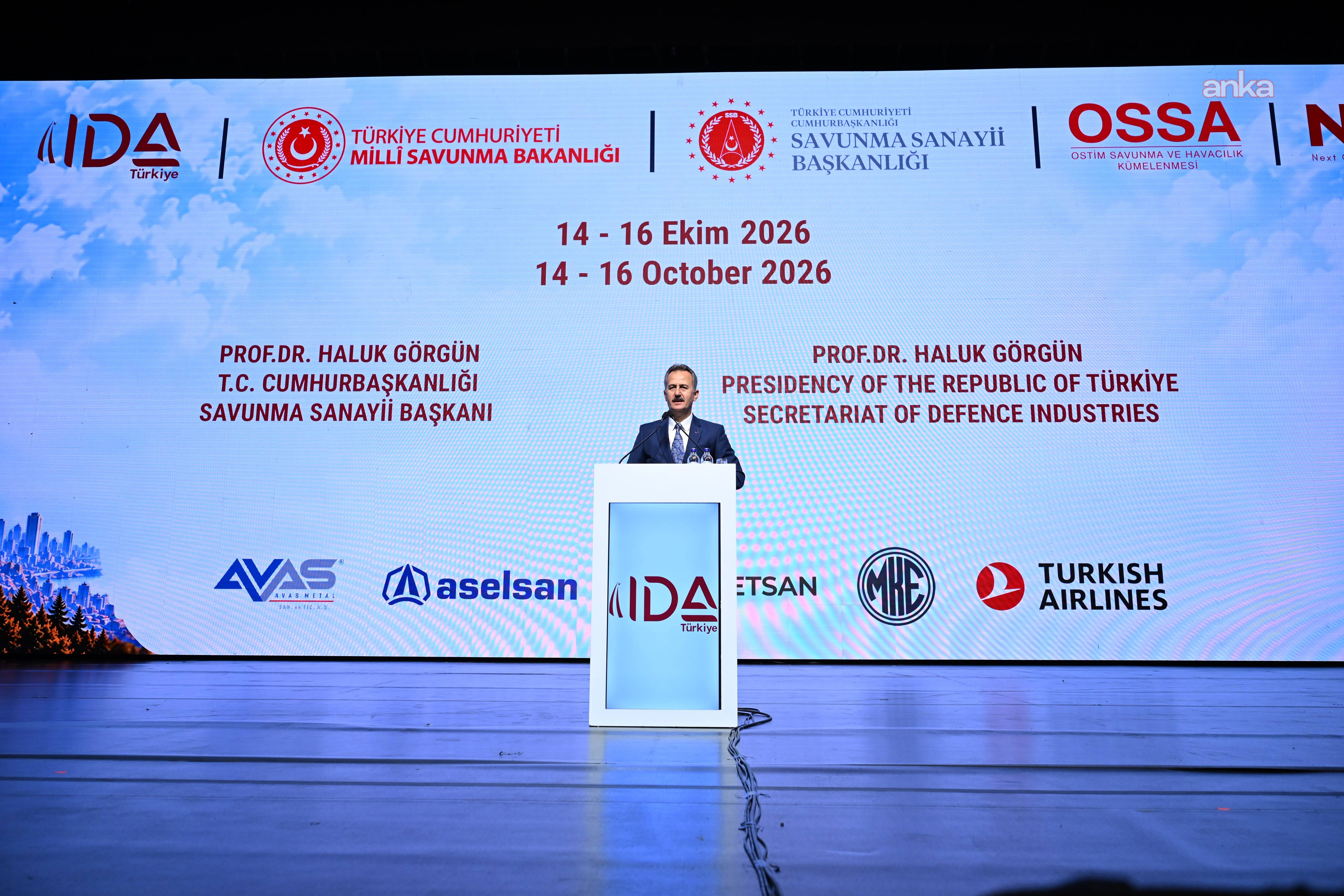 Savunma Sanayi Başkanı Görgün: "Savunma sanayisinde uluslararası iş birliklerini güçlendirmeyi hedefliyoruz"