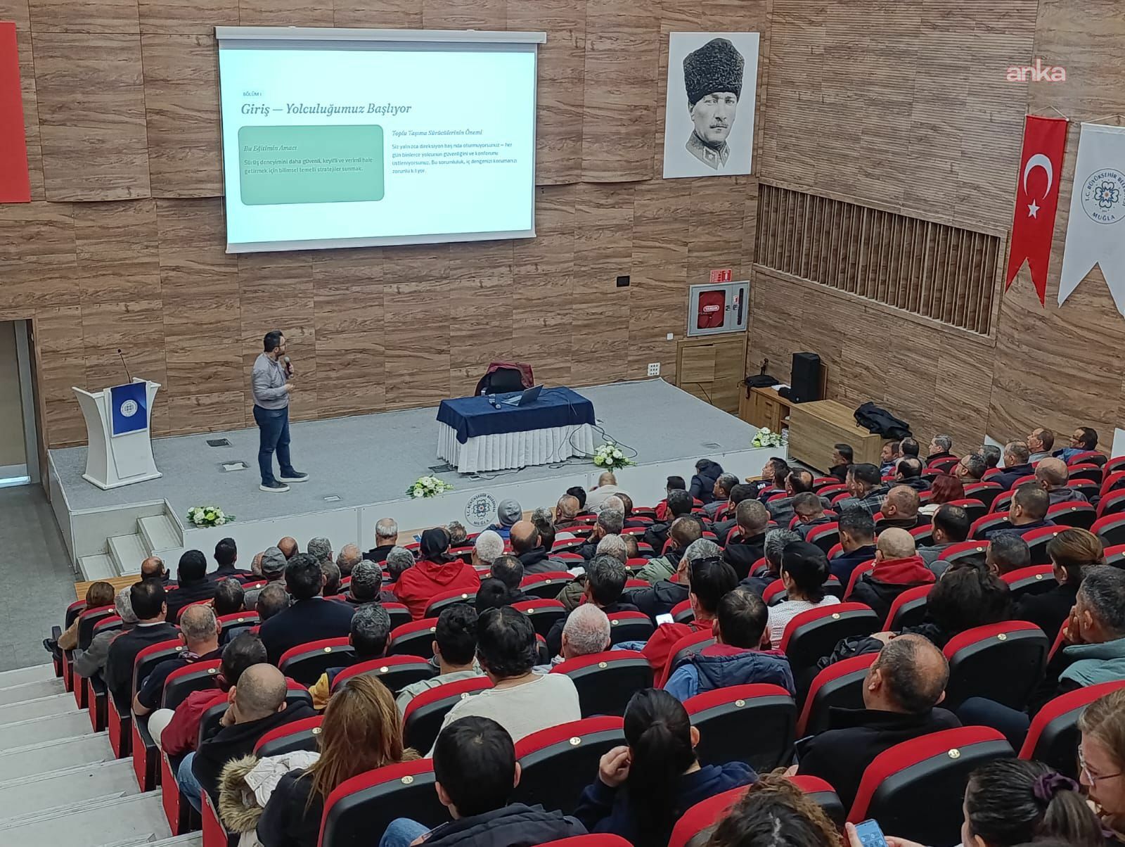 Muğla’da 2 bin 750 şoföre mesleki gelişim eğitimi verildi