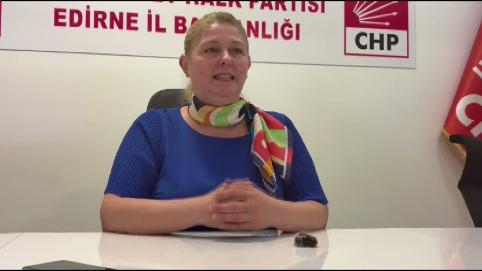 CHP Edirne İl Başkanı Becan: "Bu sancılı süreçte yalnız bırakmak istemeyen bir sürü yürekli üyemiz var"