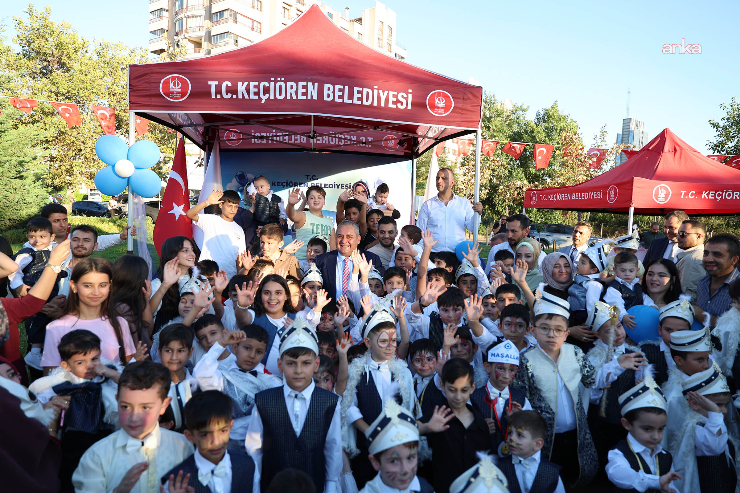 Keçiören Belediyesi'nin "Sünnet Şöleni" yoğun katılıma sahne oldu