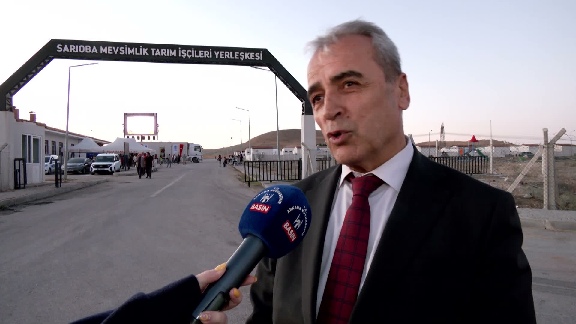 Ankara Büyükşehir Belediyesi, Polatlı’daki mevsimlik tarım işçileri ile buluştu