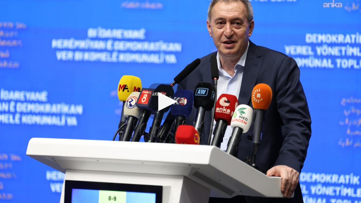 DEM Parti Eş Genel Başkanı Tuncer Bakırhan: "Yargı sopasıyla muhalefeti dizayn etmenin kimseye faydası yok"