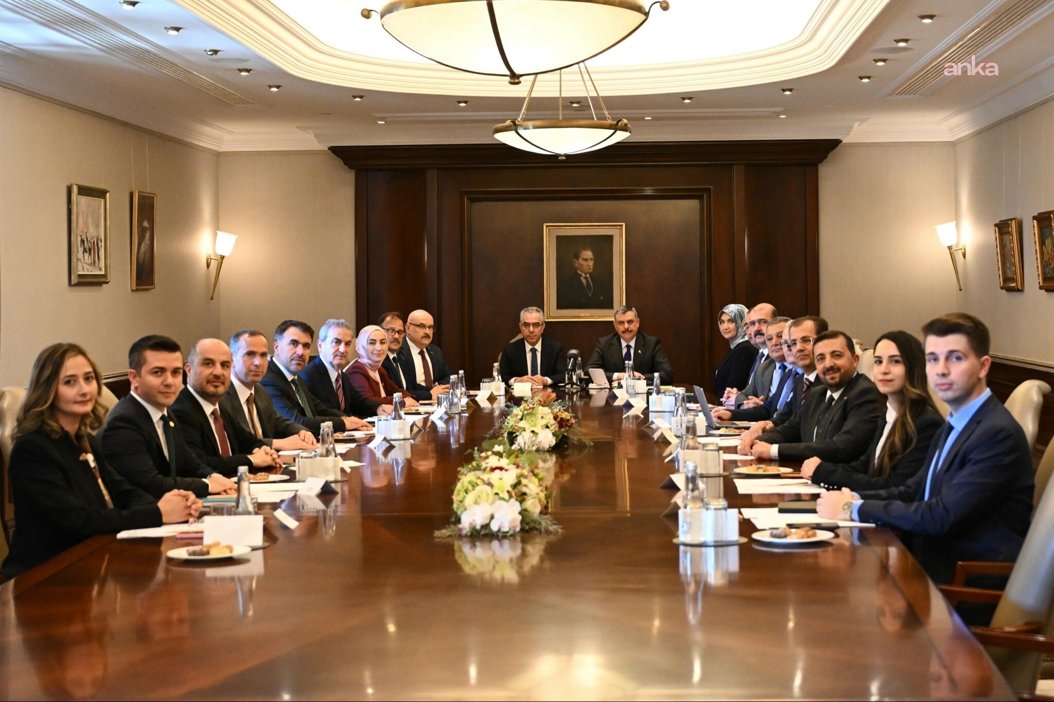 Cumhurbaşkanlığı Hukuk Politikaları Kurulu Çankaya Köşkü'nde toplandı
