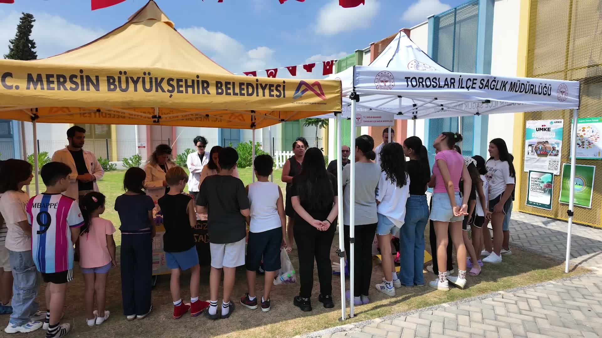 Mersin Büyükşehir Belediyesi'nden "Sağlıklı Çocuk, Sağlıklı Gelecek" farkındalık eğitimi