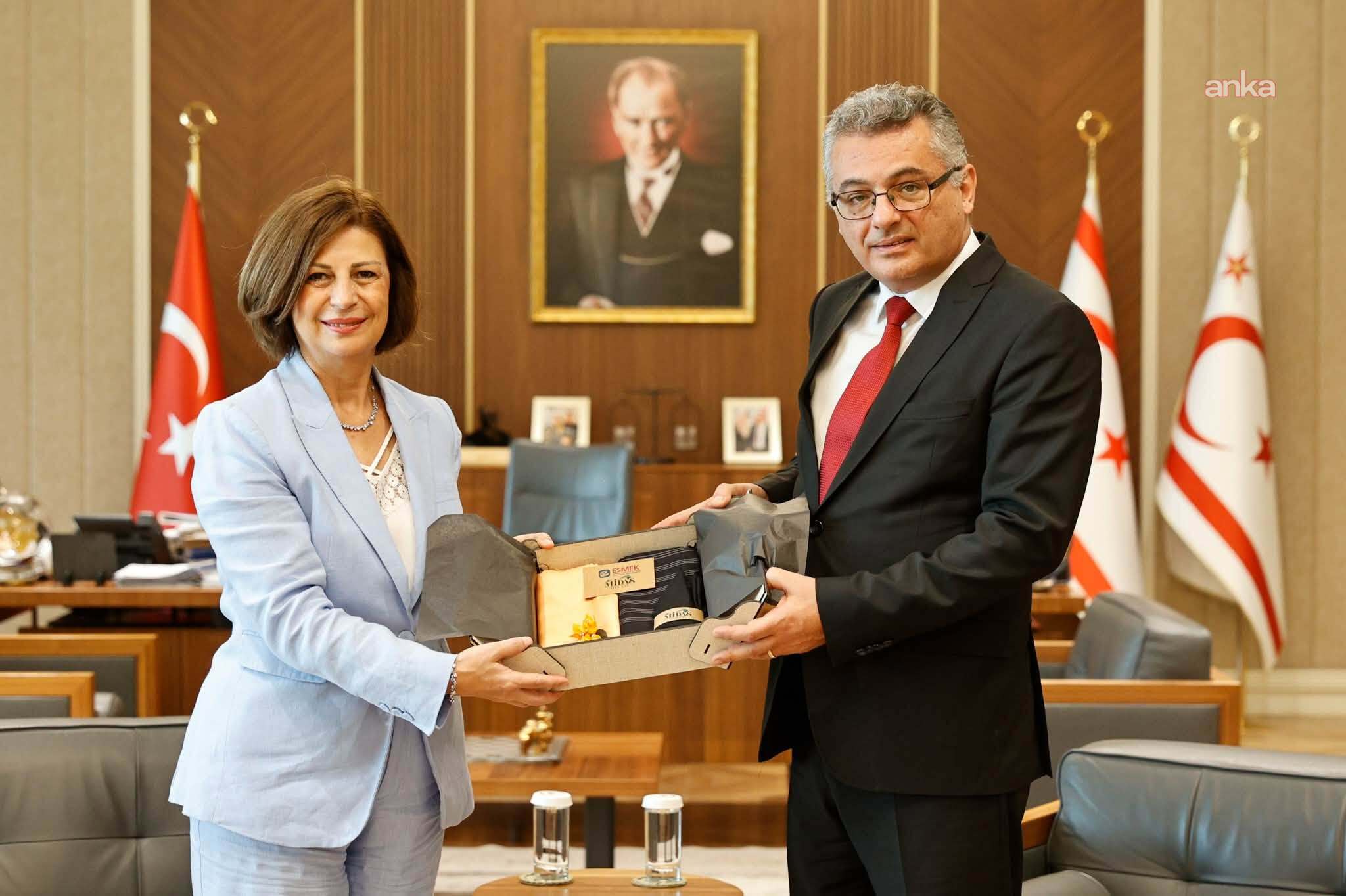 Eskişehir Büyükşehir Belediye Başkanı Ünlüce, KKTC'de temaslarda bulundu