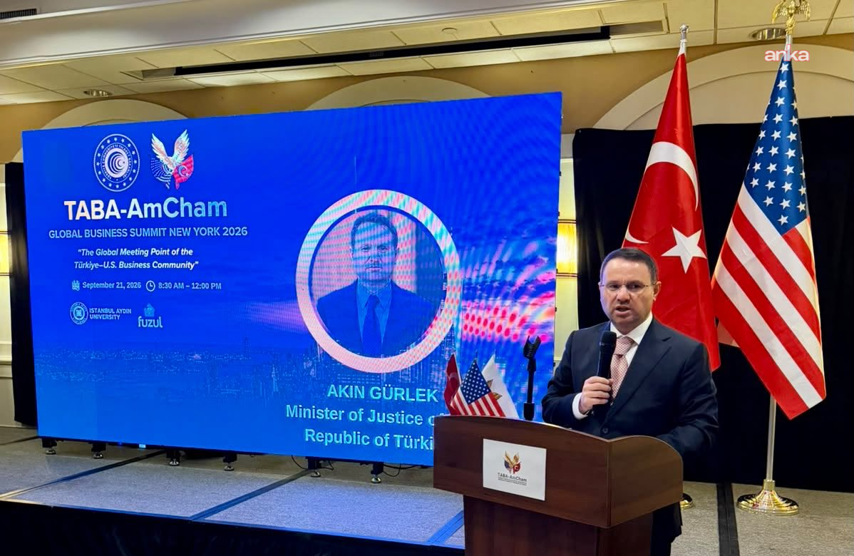 Adalet Bakanı Gürlek, Türk-Amerikan İşadamları Derneği tarafından düzenlenen Küresel İş Zirvesi’ne katıldı