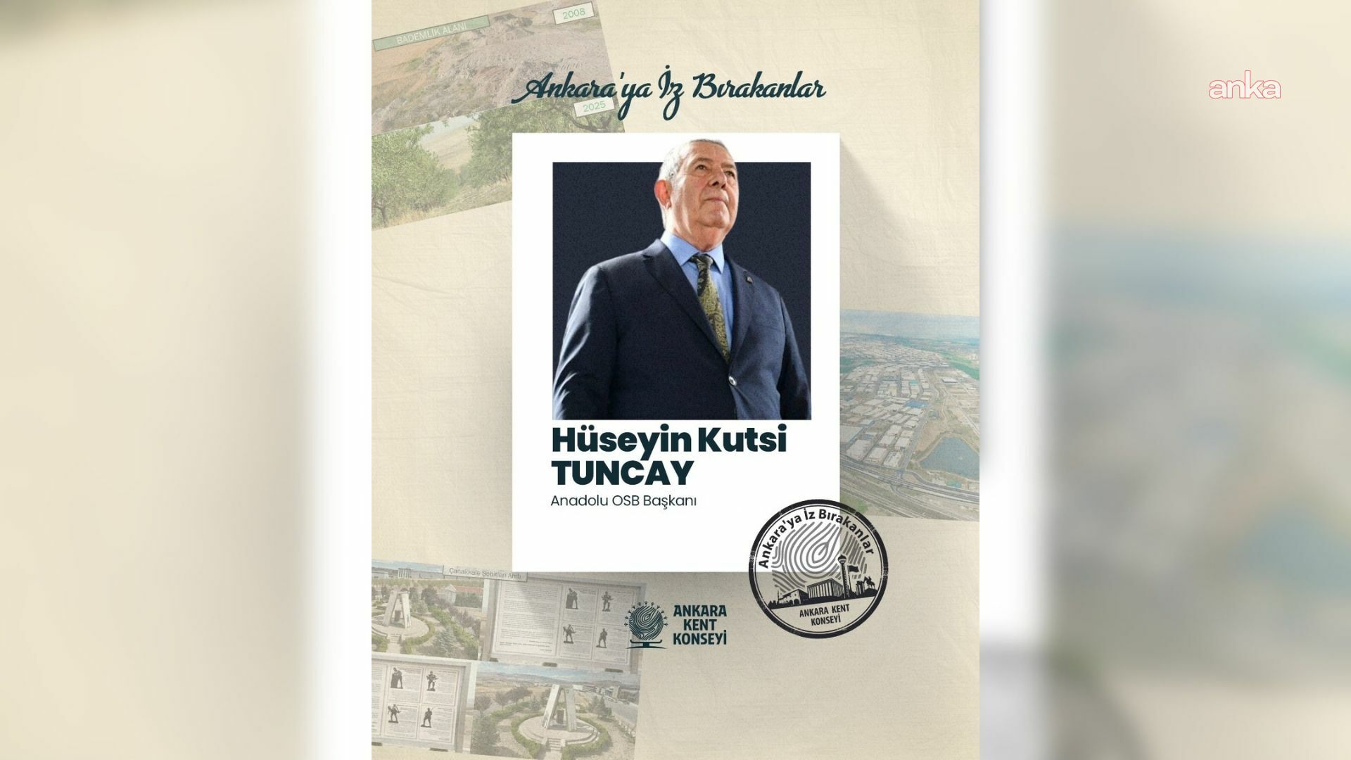 AKK'nin “Ankara’ya İz Bırakanlar” serisinin konuğu, AOSB Başkanı Tuncay oldu