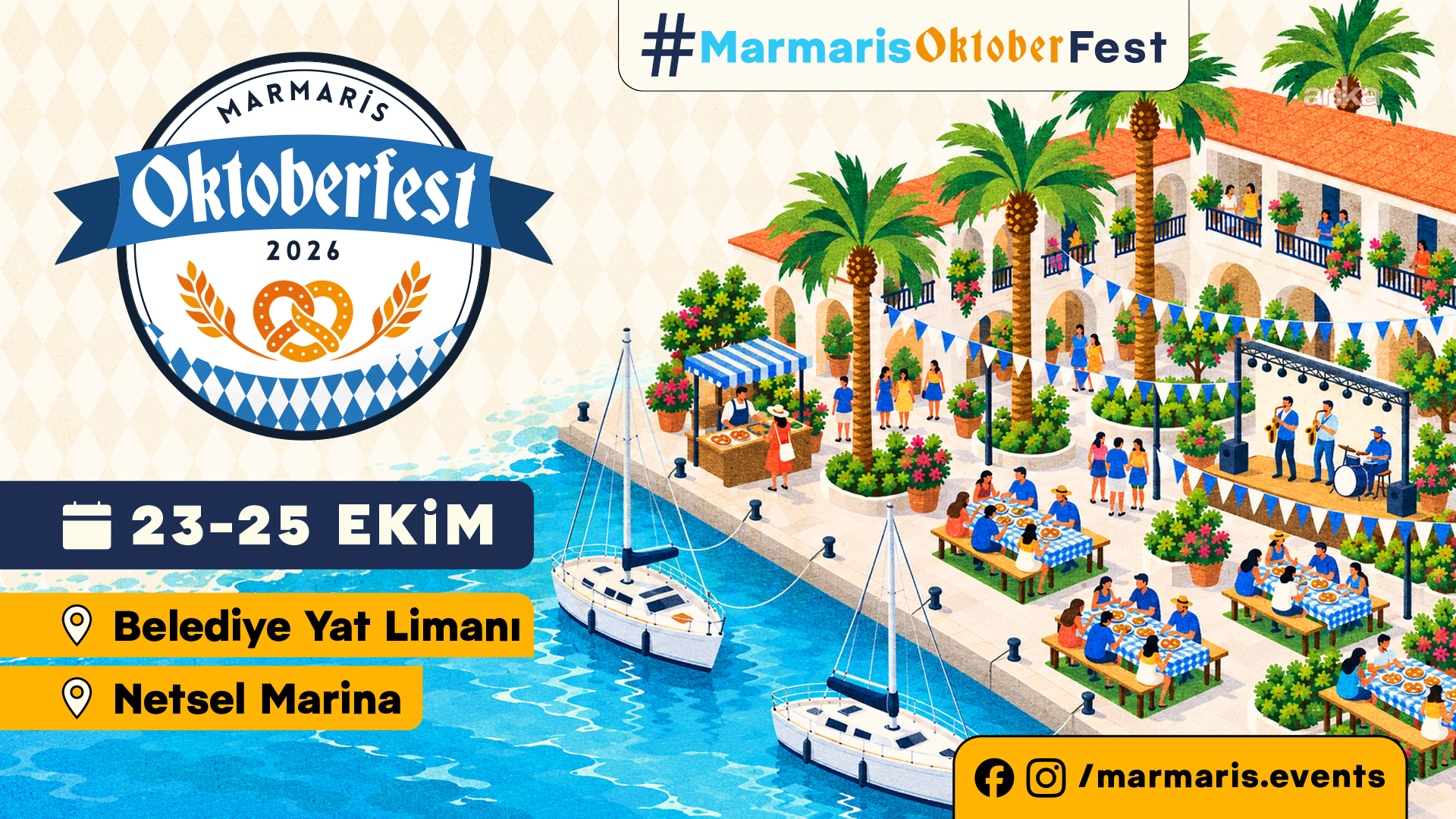 Marmaris Oktoberfest’26 için geri sayım başladı