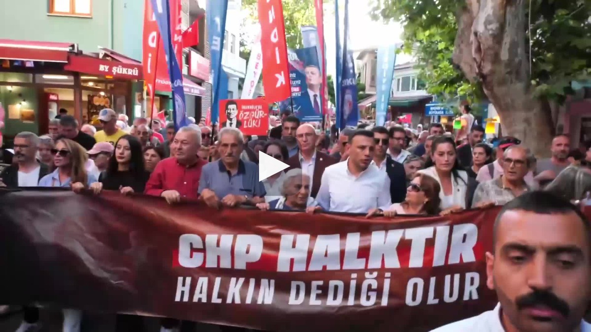 Büyükada'da eylem: "Suç icat etmeye çalışıyorlar"