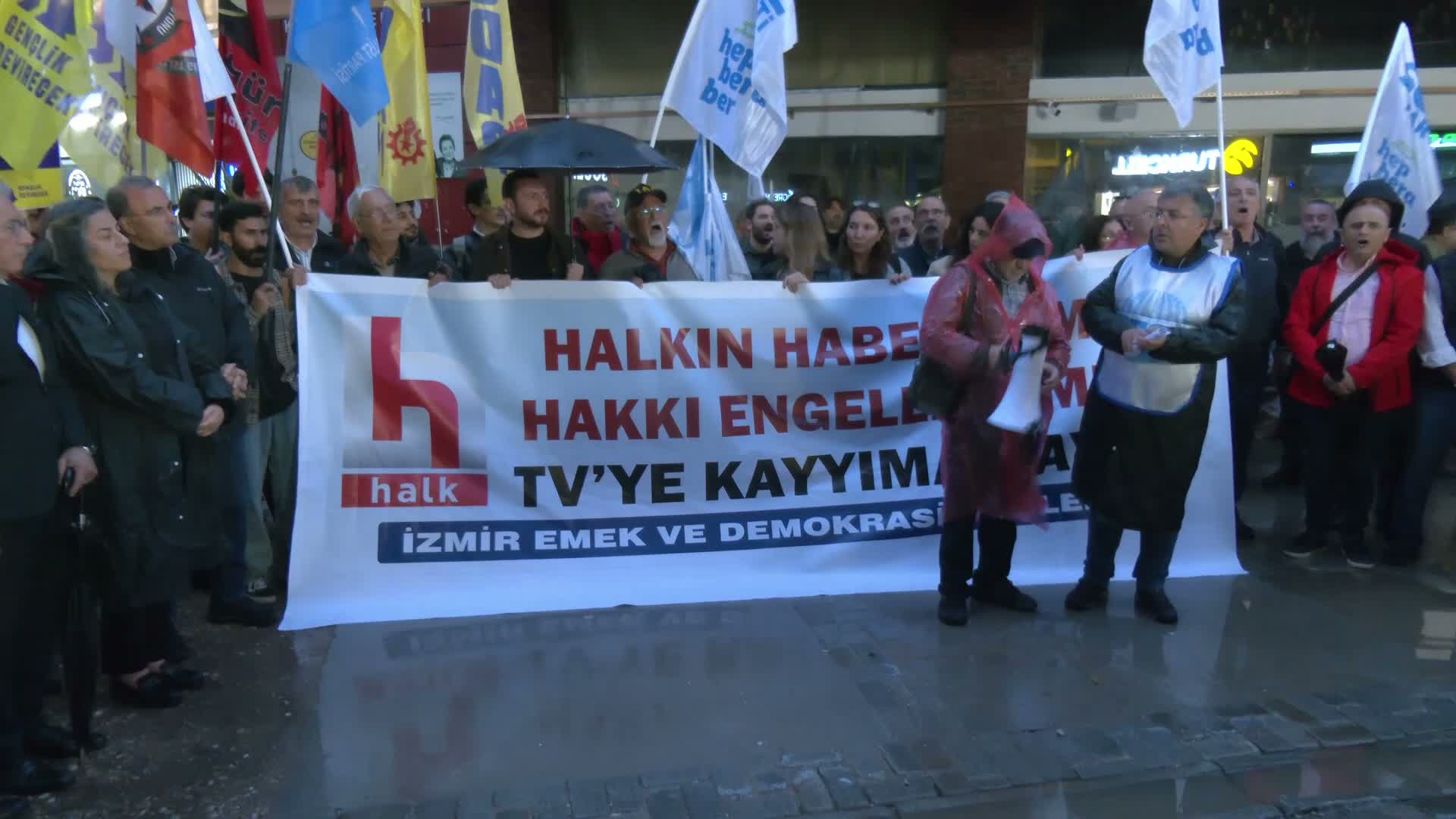 Halk TV'ye kayyum atandı... İzmir Emek ve Demokrasi Güçleri: Halkın haber alma hakkı hedef alınıyor