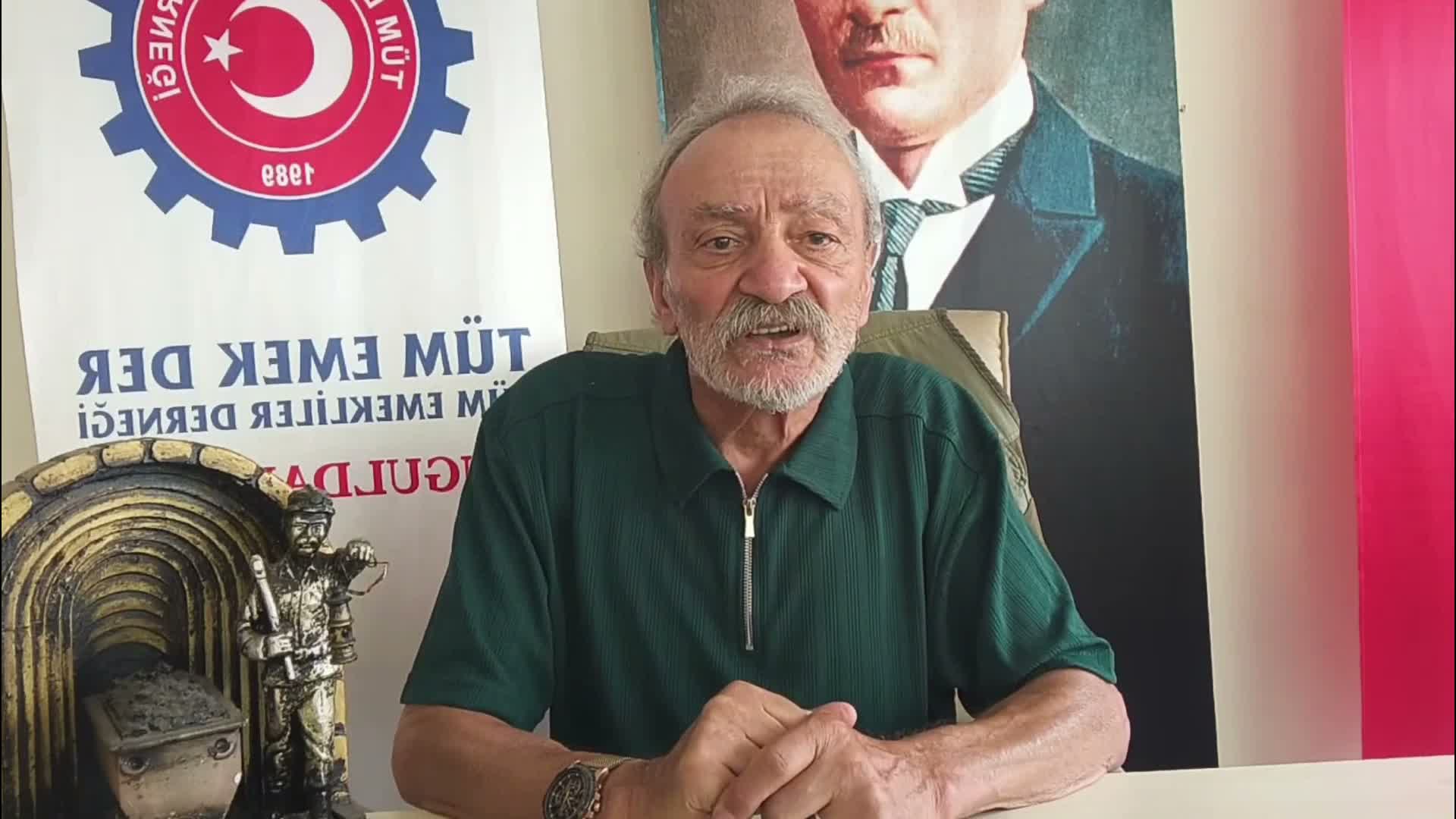 Zonguldak'ta TÜM EMEK DER'den kök maaş tepkisi