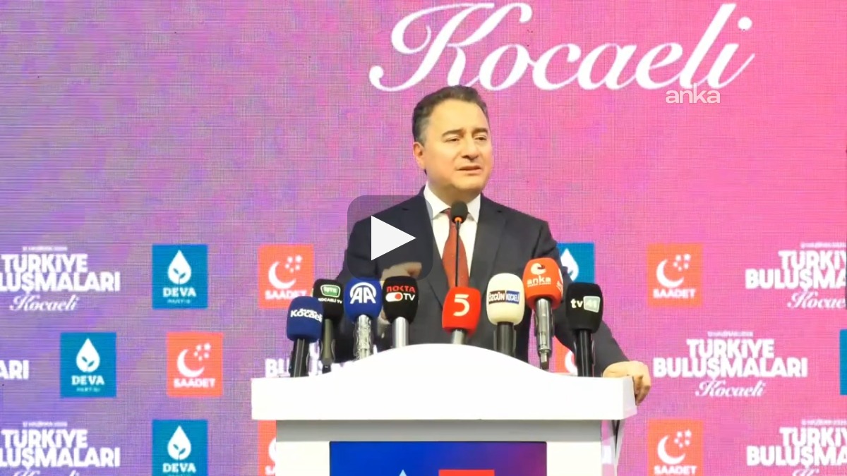 Ali Babacan: İktidar da ana muhalefet de artık bu millete umut olamıyor