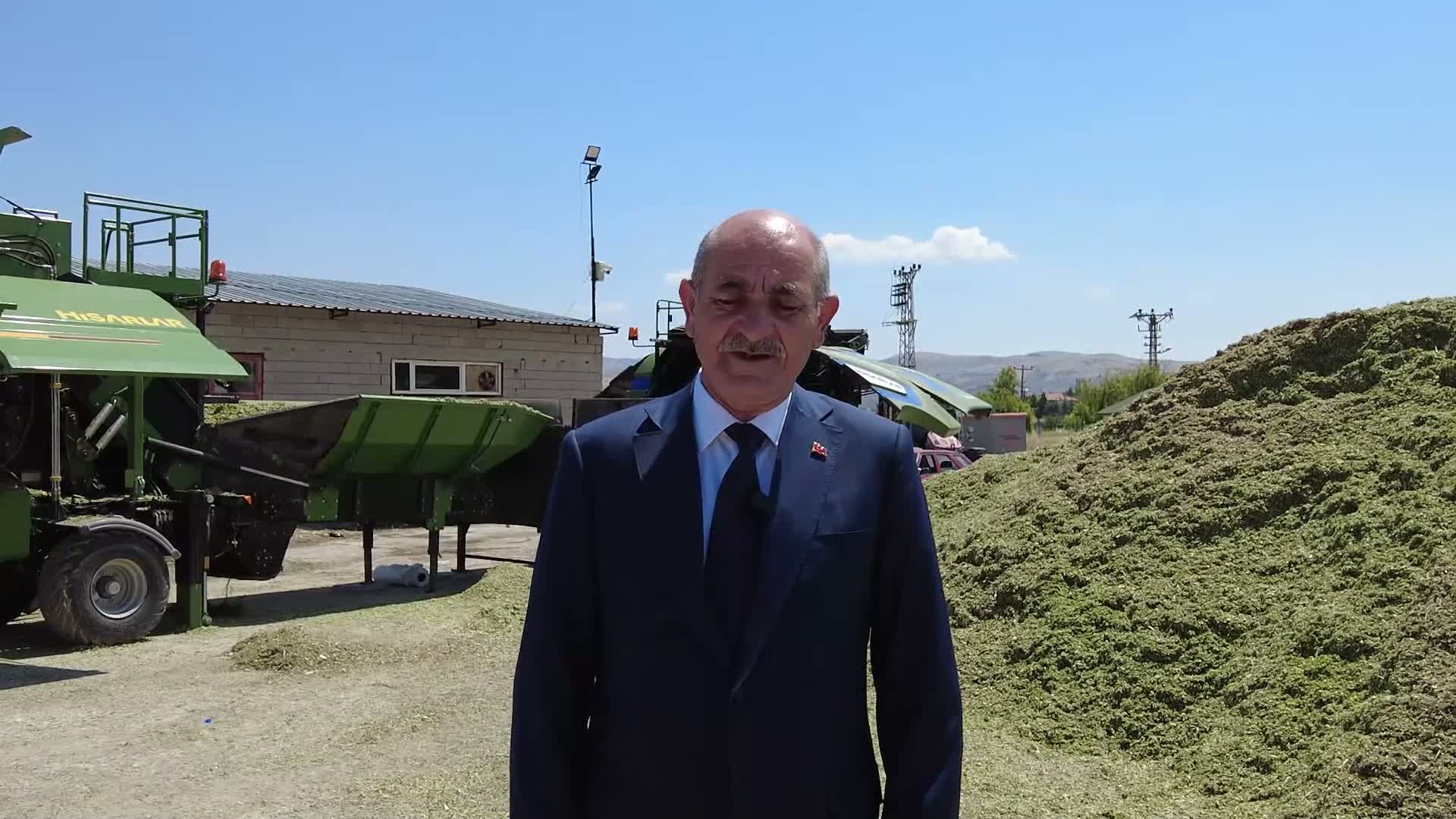 ABB ile Kalecik Belediyesi'nin projesi ile üreticilerden alınan mısır silajları, hayvan yetiştiricilerine dağıtılacak