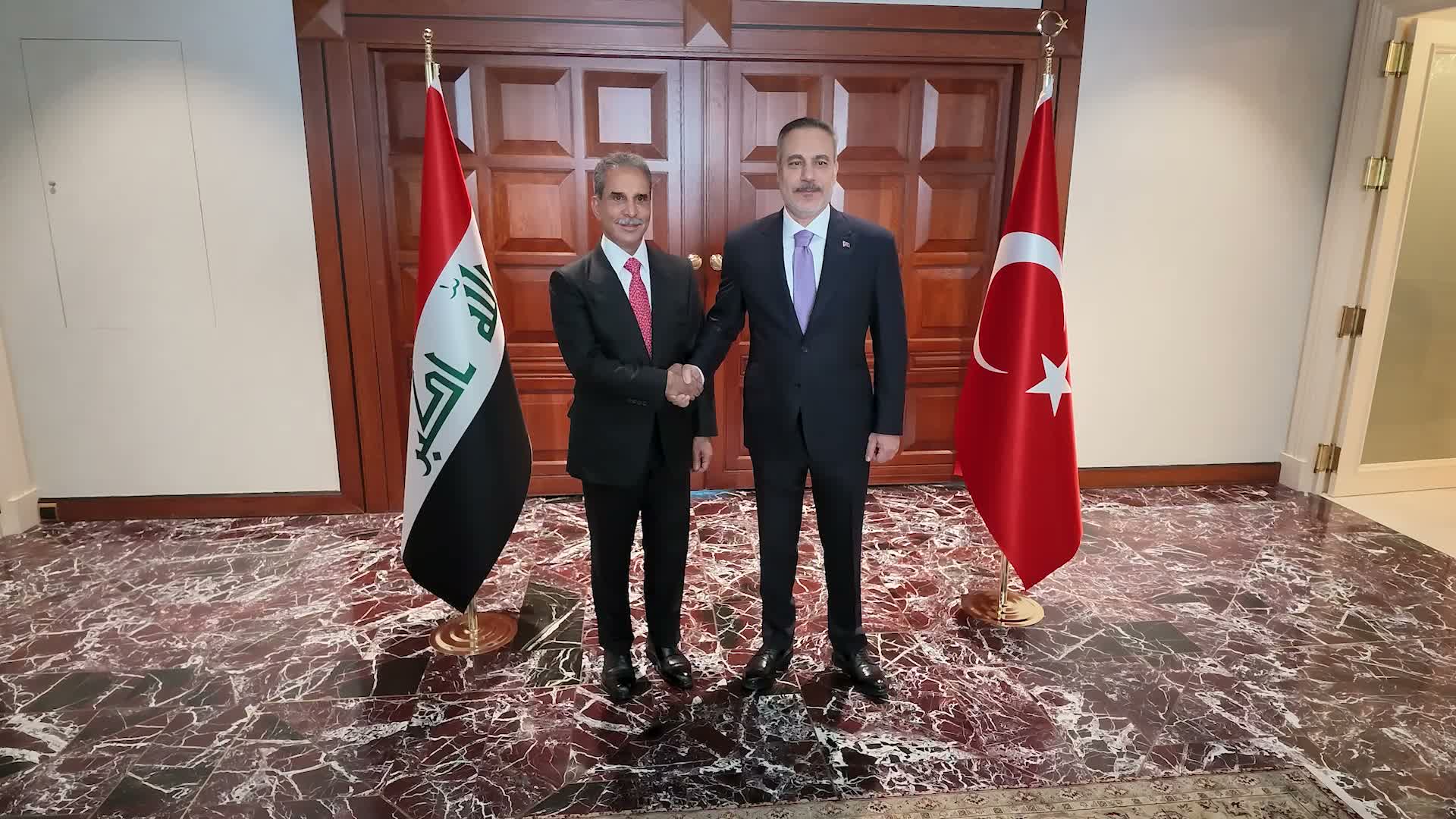 Bakan Fidan, Irak Yüksek Yargı Konseyi Başkanı Zeydan ile görüştü