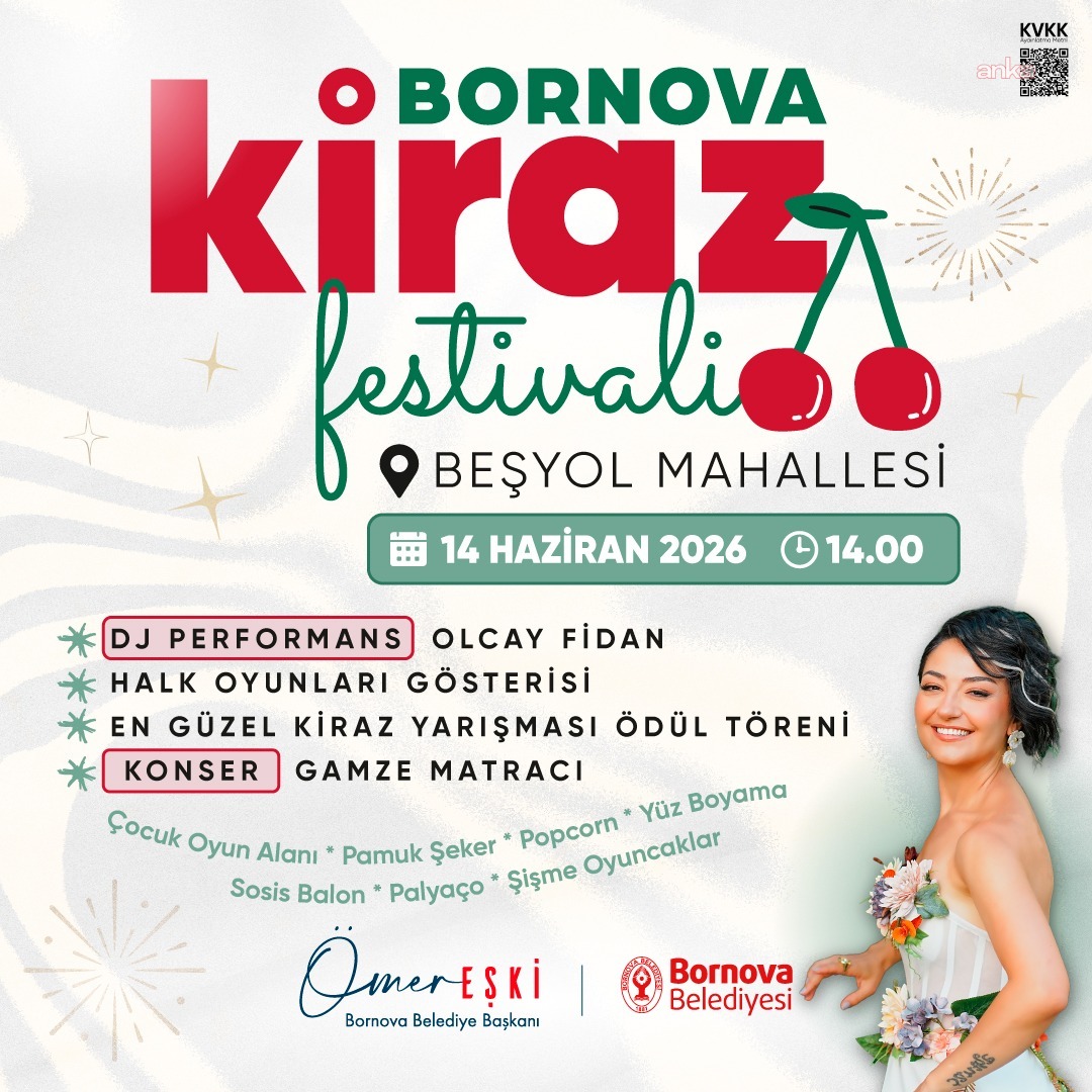 Bornova’da Kiraz Festivali coşkusu Beşyol’u saracak