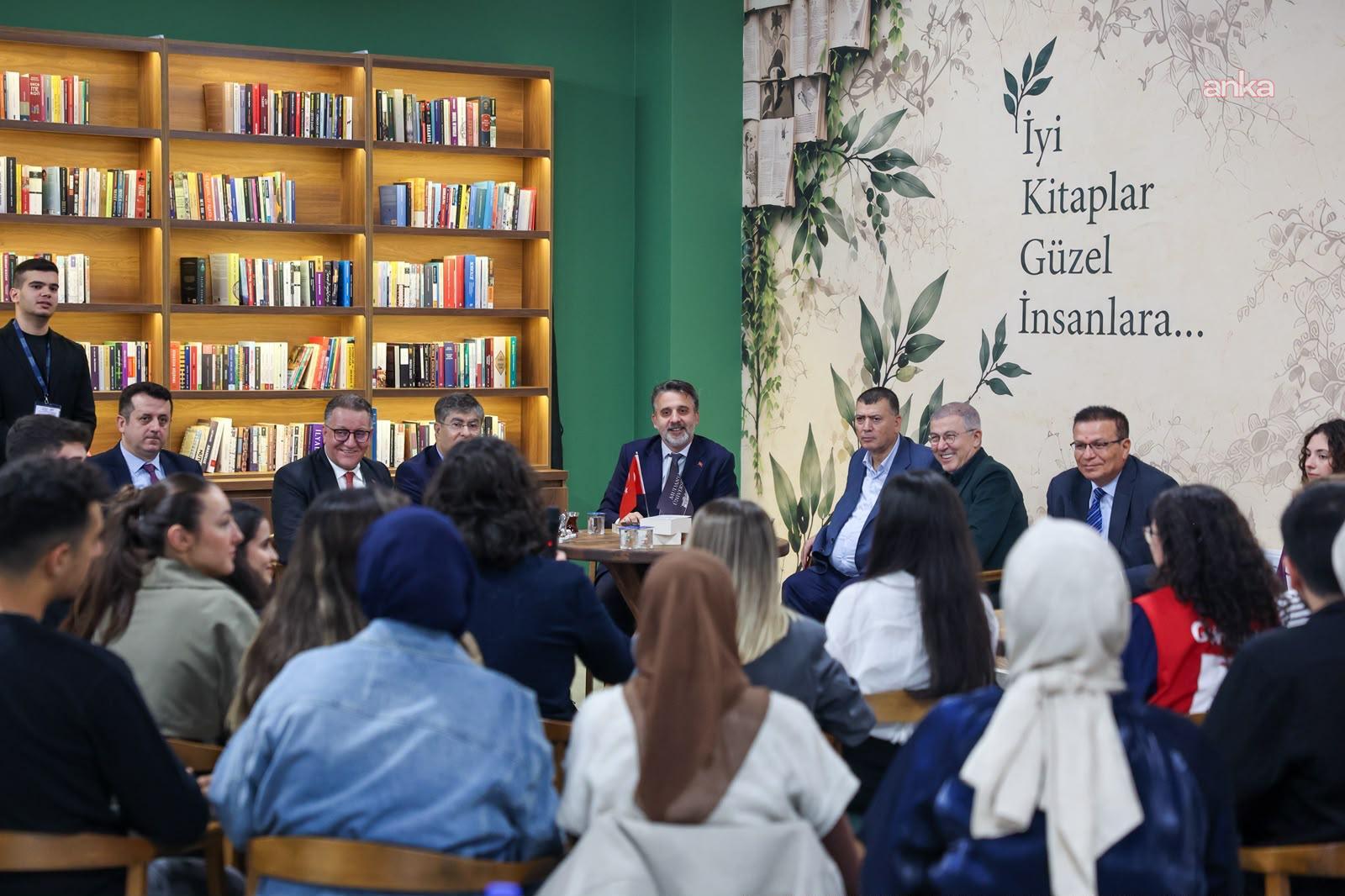 Bursa Büyükşehir Belediye Başkan Vekili Biba, üniversitelilere seslendi: "Sizin olanı size sunuyoruz"