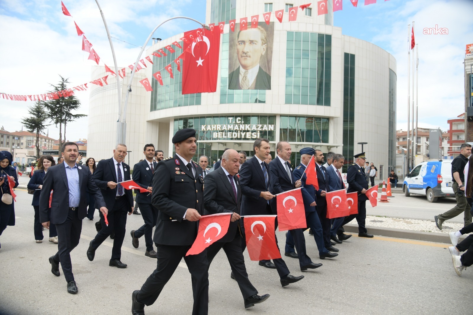 Kahramankazan'da 19 Mayıs coşkusu yaşandı