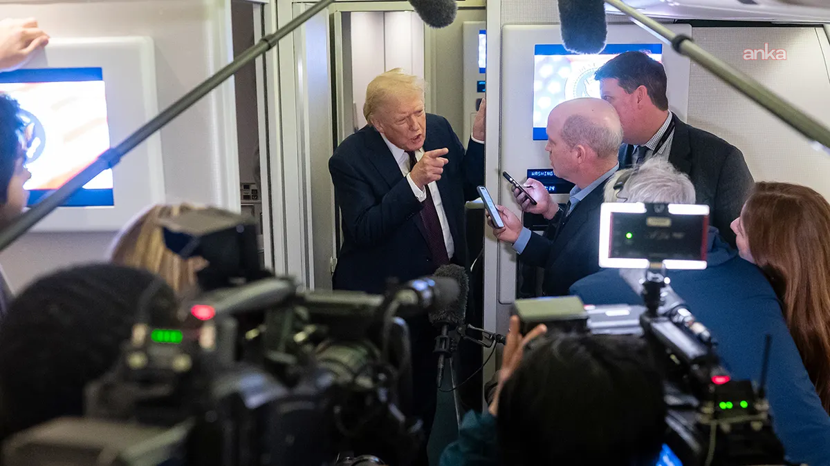 Beyaz Saray, CNN'i Trump'ın Air Force One uçağından çıkardı