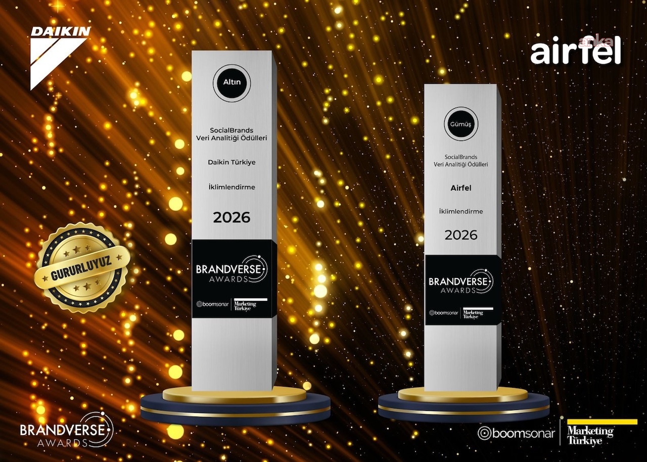 Daikin, Brandverse Awards'tan çifte ödülle döndü