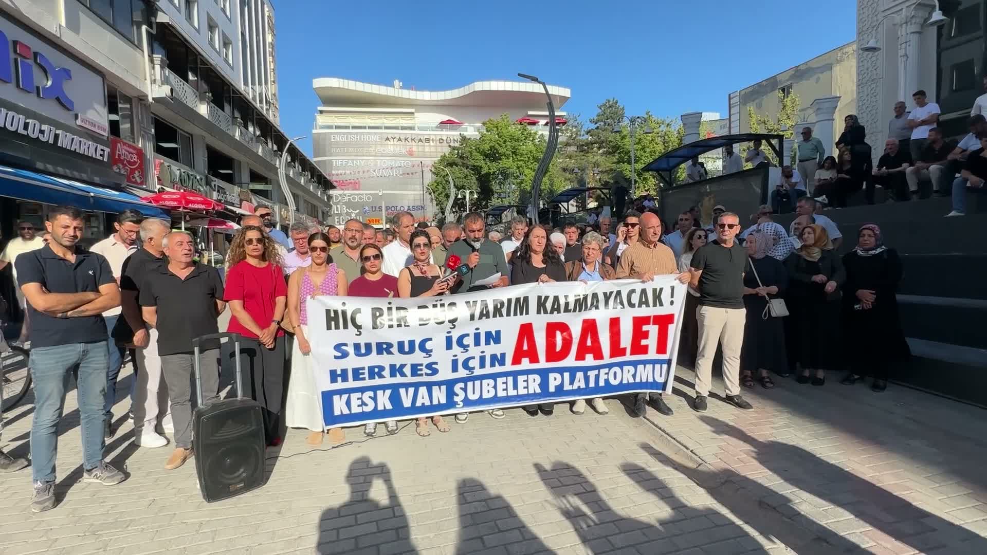 Van’da Suruç Katliamı’nın 11. yılında "33 Düş Yolcusu" anıldı