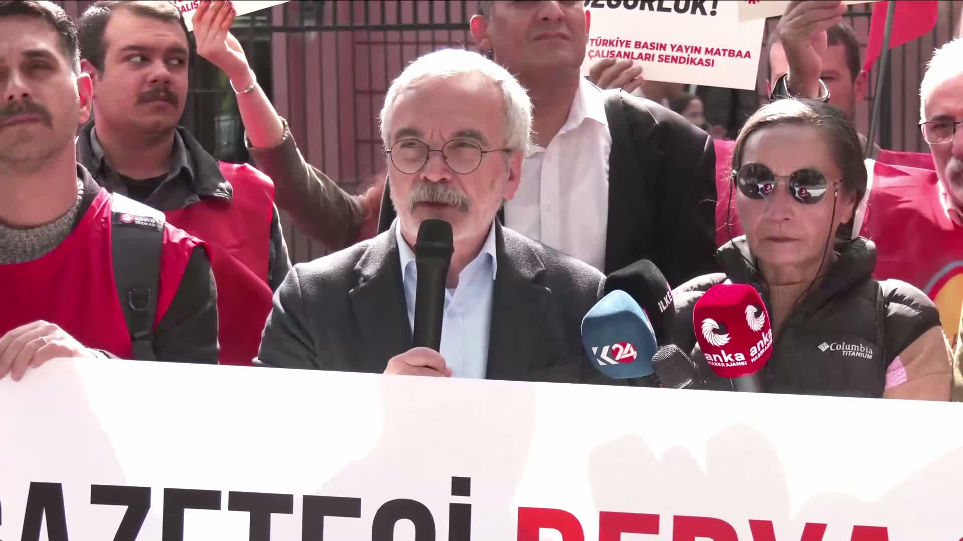 DİSK Basın-İş, Derya Okatan'ın tutuklanmasını protesto etti... Okatan'tan mesaj: "Tutuklanmam gazetecilik mesleğine dönük saldırıdır"