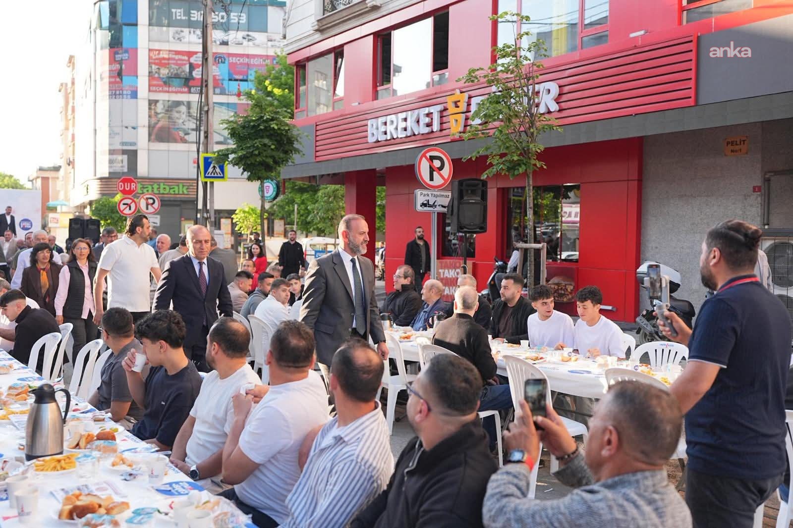 Sancaktepeliler, bayram sabahı Akın Caddesi'nde buluştu