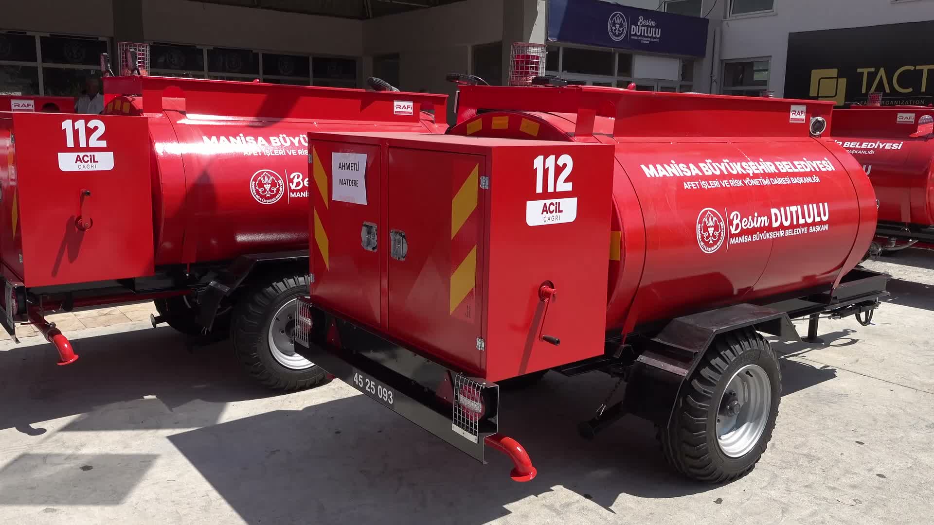 Manisa Büyükşehir Belediyesi, yangınlara müdahale kapasitesini artırıyor