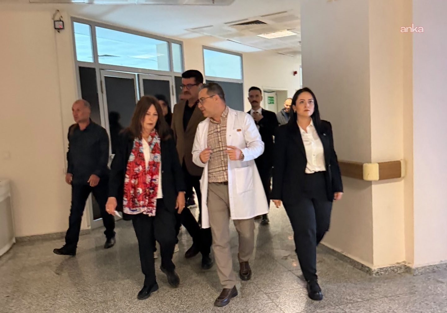 Soma'da maden ocağında göçük...İYİ Parti heyeti, yaralıları ziyaret etti
