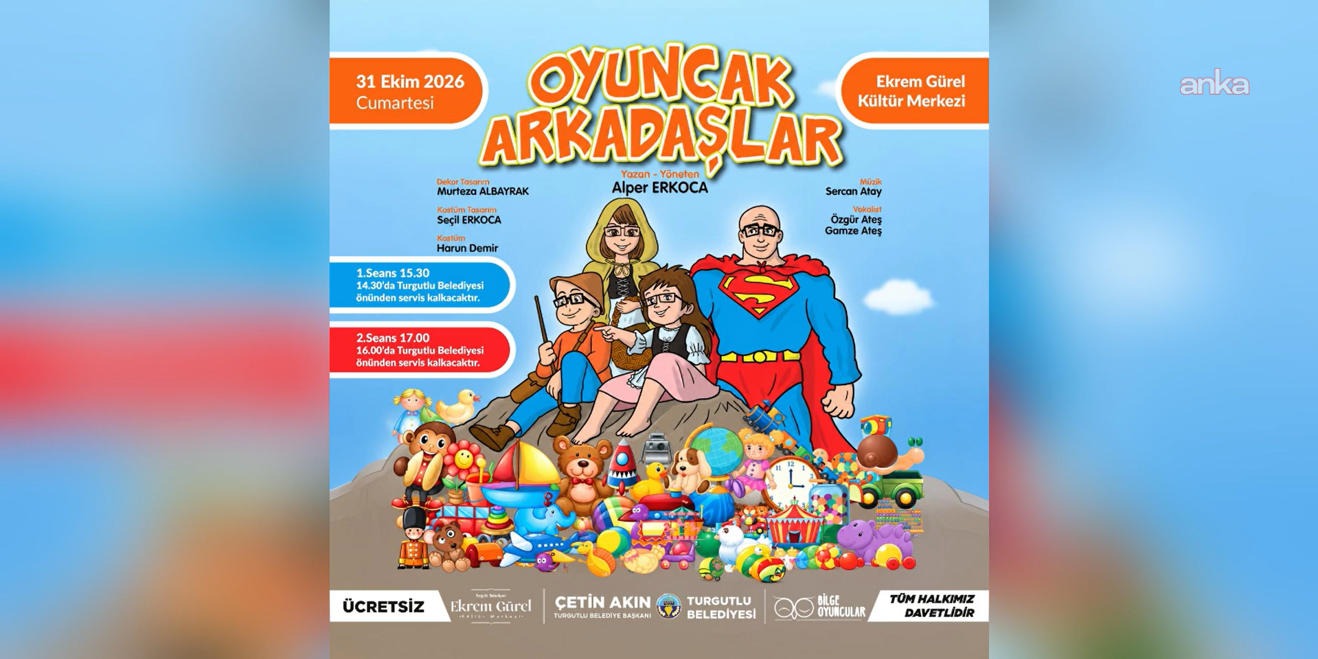 Turgutlu Belediyesi, akran zorbalığına "Oyuncak Arkadaşlar" ile dikkati çekecek
