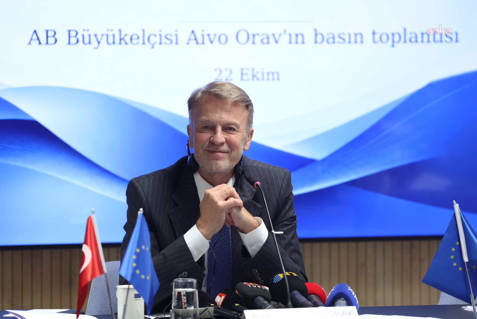 AB Büyükelçisi Orav: Türkiye raporu birkaç hafta içinde çıkacak