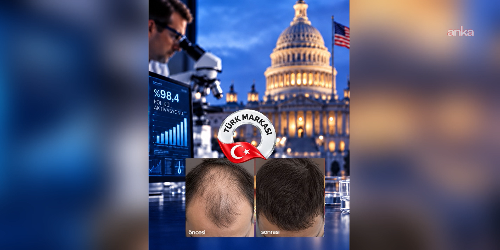 Saç bakım teknolojisinin klinik araştırma başarısı ABD’ye uzandı