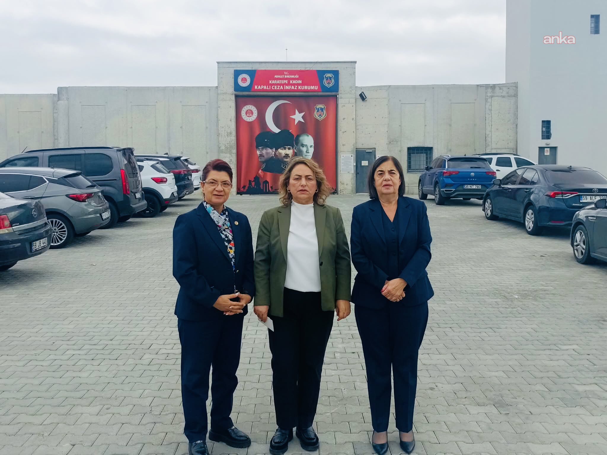 Müzeyyen Şevkin'den Tekirdağ Çorlu’daki Kapalı Ceza İnfaz Kurumu'nda Sinem Dedetaş'a ziyaret
