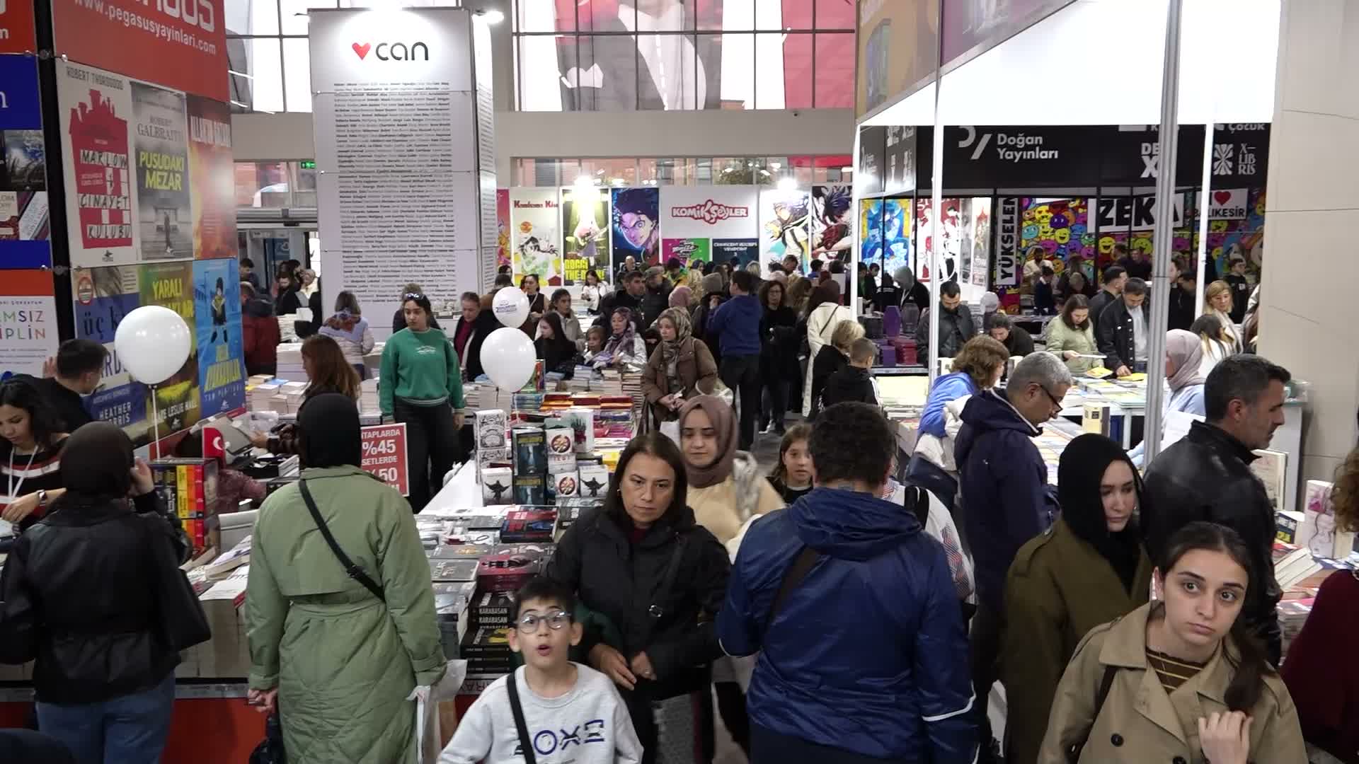 2. Balıkesir Kitap Fuarı, 10 günde 216 bin ziyaretçiyi ağırladı