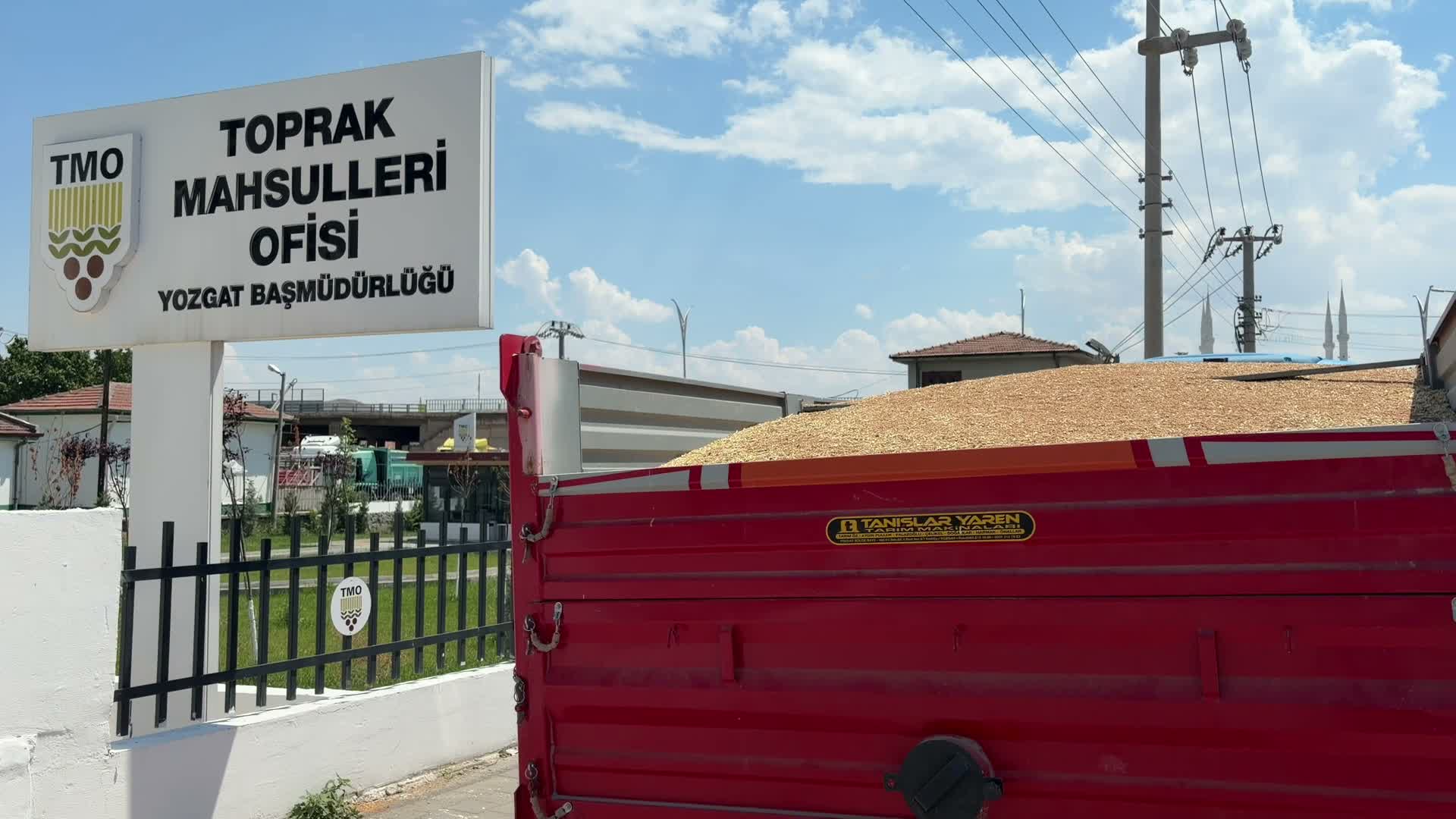 Yozgat’ta hasat sonrası alım merkezlerinde yoğun mesai devam ediyor