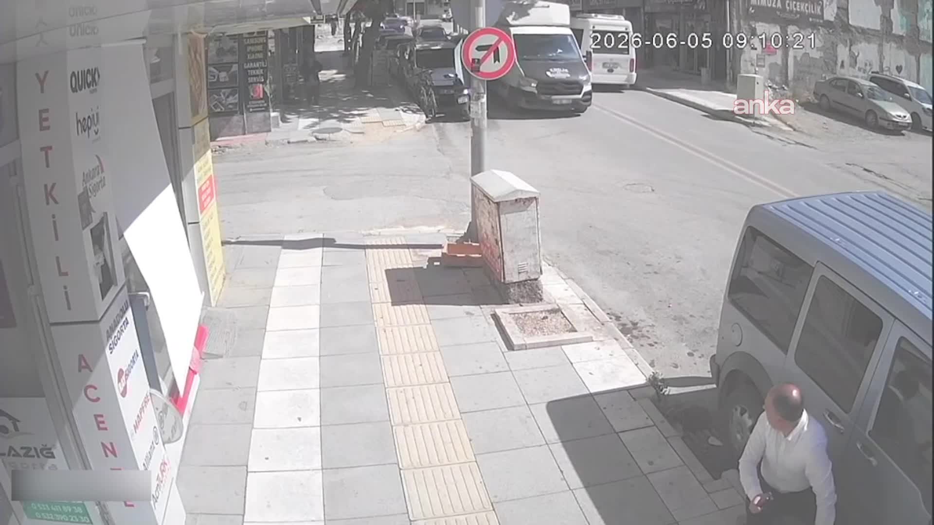 Elazığ’da freni patlayan kamyon 10 araca çarptı, 5 kişi yaralandı