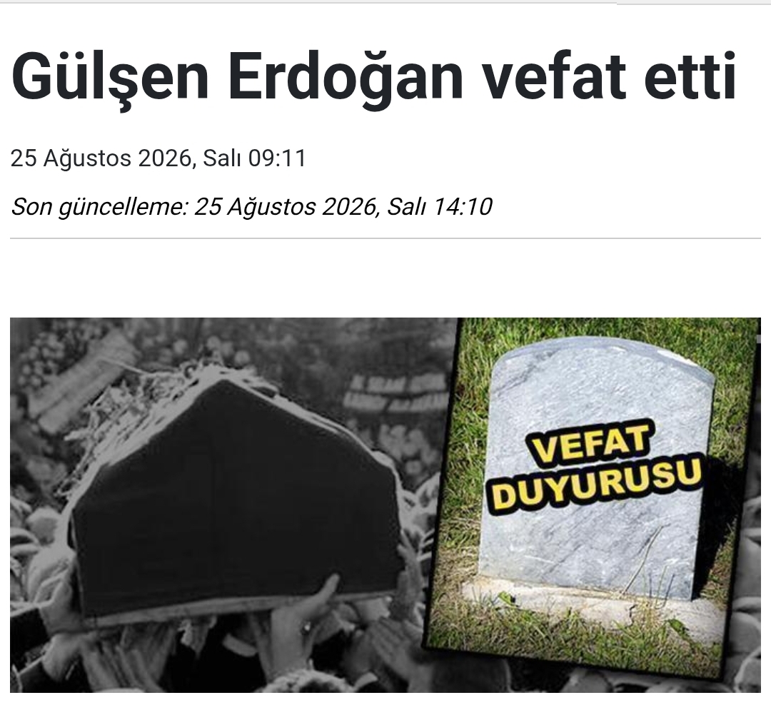 "Erdoğan vefat etti" başlığı atan 4 gazeteci gözaltına alındı