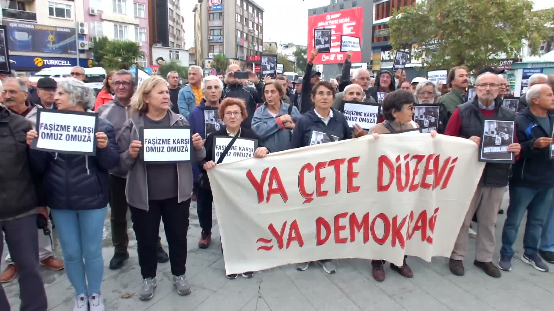 Burhaniye’de Halk TV’ye kayyım atanmasına tepki
