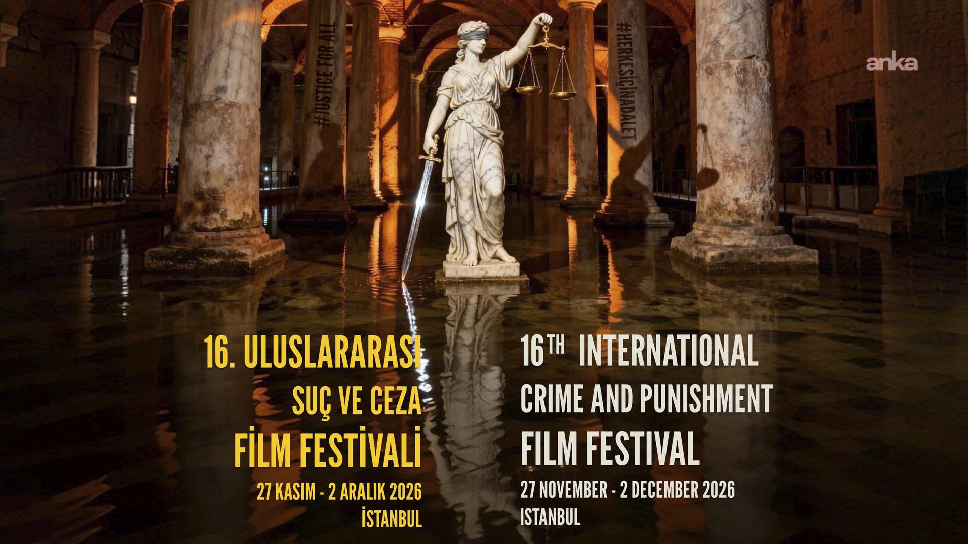 16. Uluslararası Suç ve Ceza Film Festivali Onur Ödülleri belli oldu