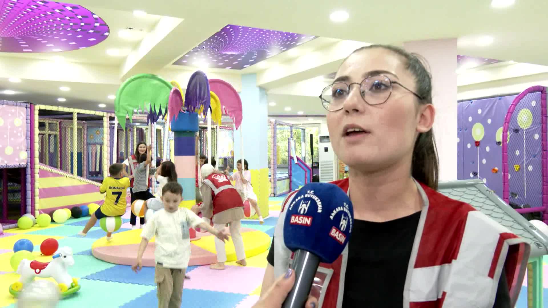 Ankara Büyükşehir Belediyesi'nden çocuklara güvenli oyun alanı