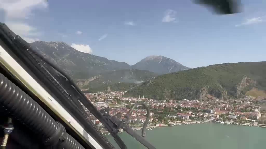 Fethiye'de orman yangını