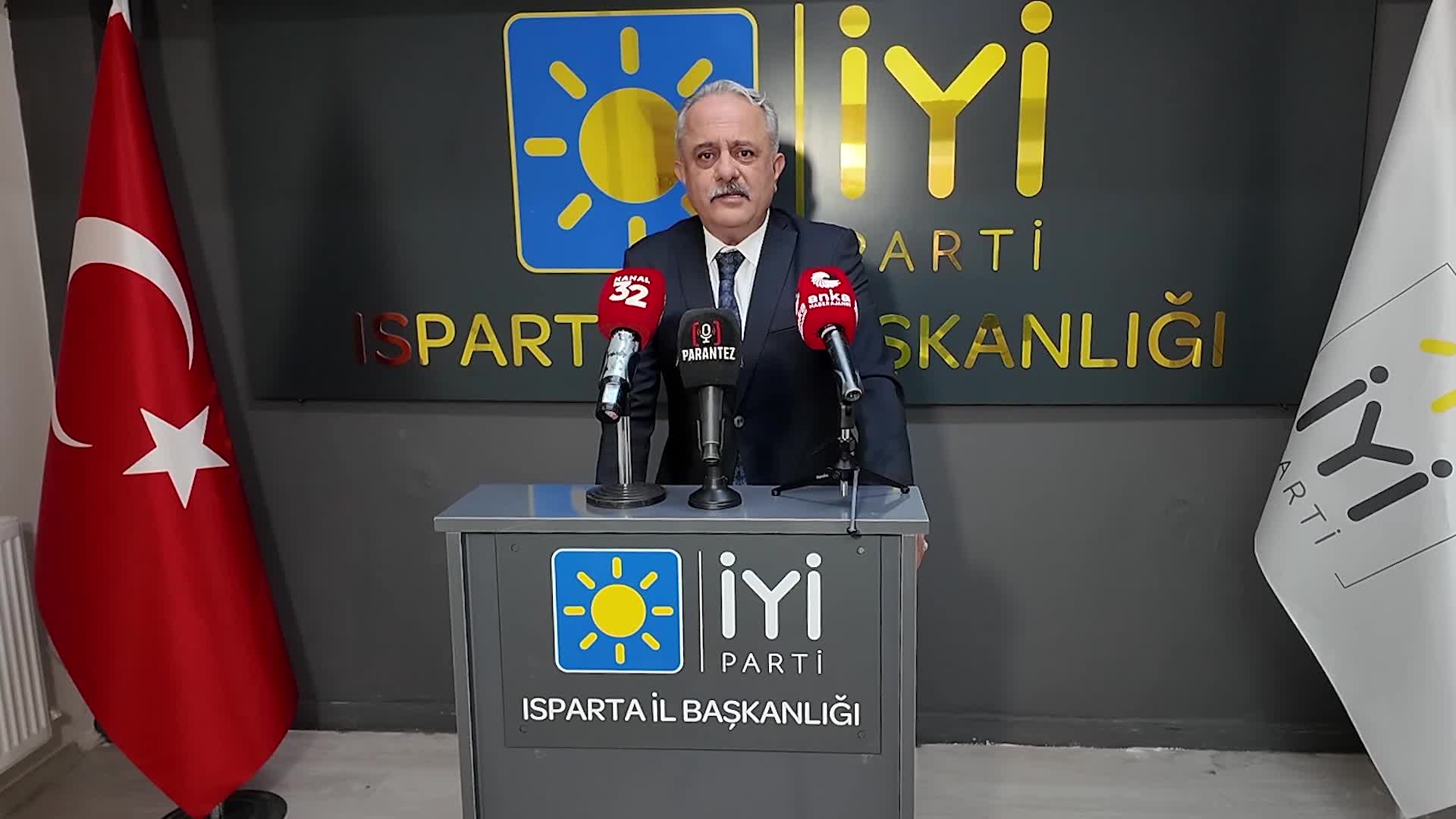 İYİ Parti Isparta teşkilatından Tandoğan’da düzenlenecek mitinge davet