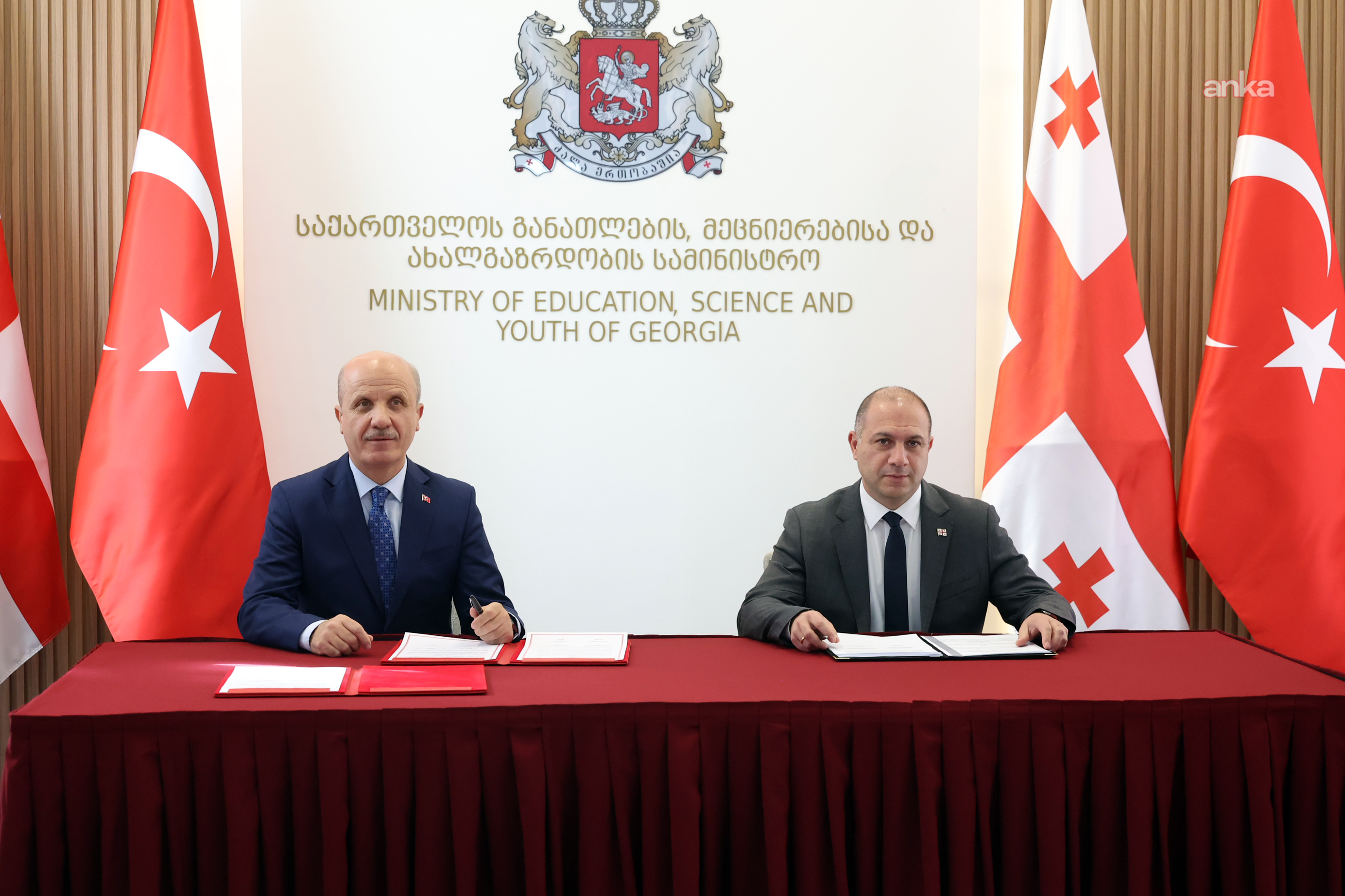 Yükseköğretim Kurulu Başkanı Özvar Gürcistan'da... Yükseköğretimde yeni iş birliği için imzalar atıldı