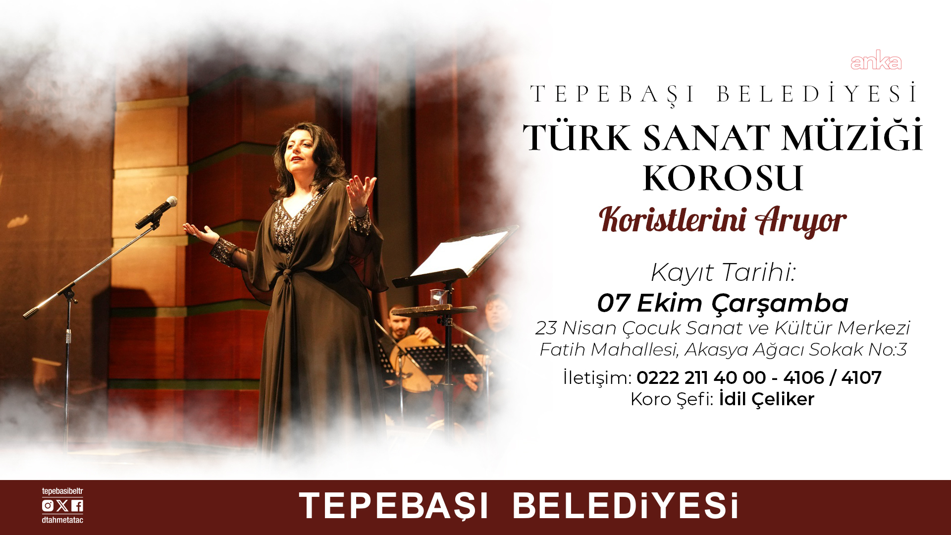 Tepebaşı’nda koro ve halk dansları toplulukları yeni üyelerini arıyor