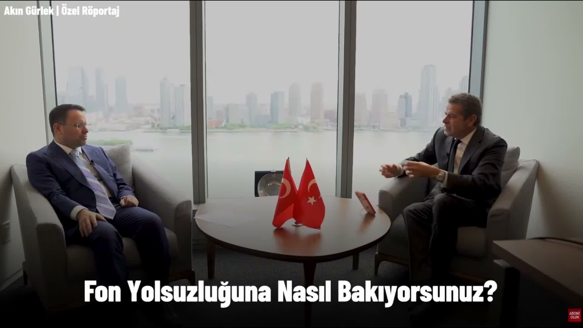 Adalet Bakanı Gürlek: "Fon soruşturmasında amacımız kaçırılan paraları geri getirip iyi niyetli vatandaşlarımızın bu paraları almalarını sağlamak”
