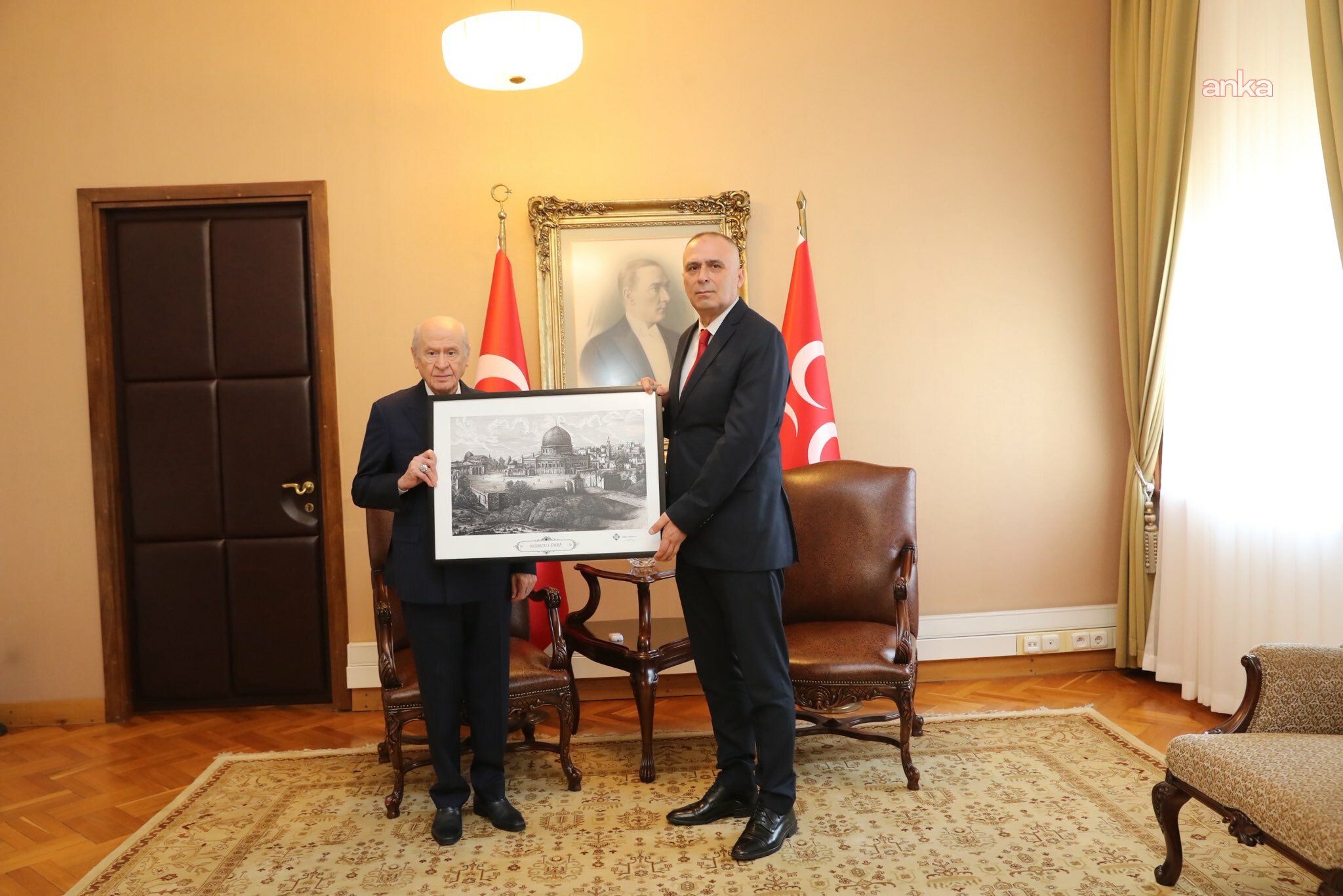 Özel Harekat Başkanı Hayal’den Devlet Bahçeli’ye ziyaret
