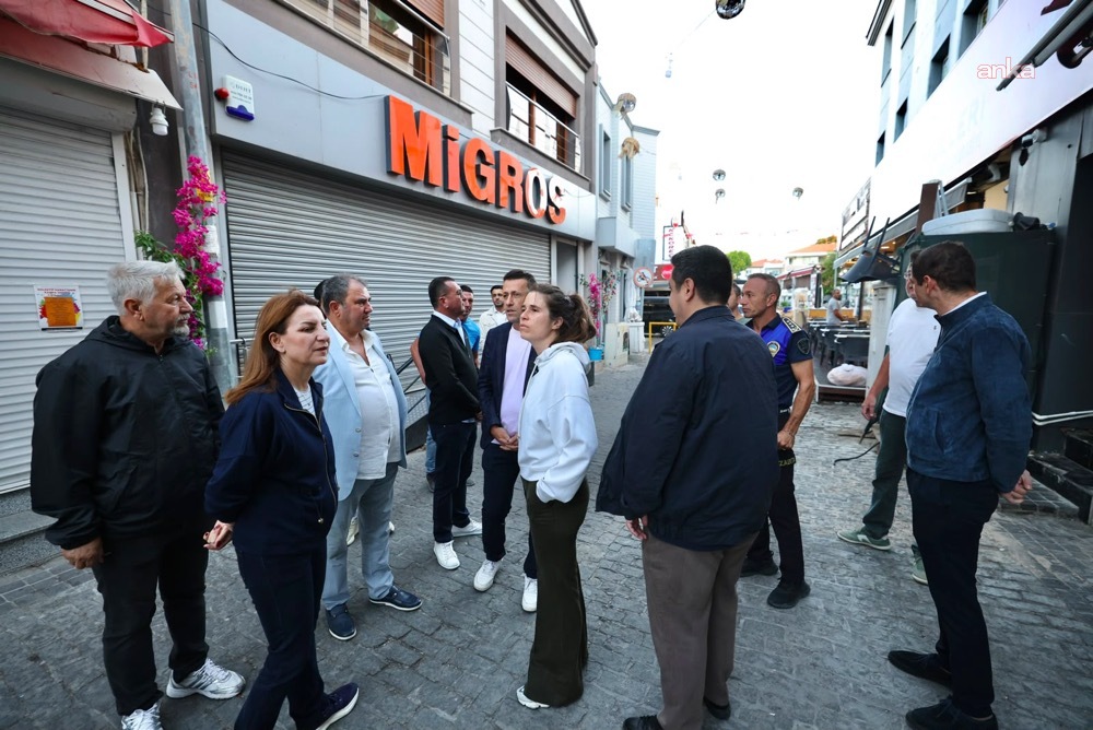 Çeşme Belediye Başkanı Denizli, kış hazırlıklarını yerinde inceledi