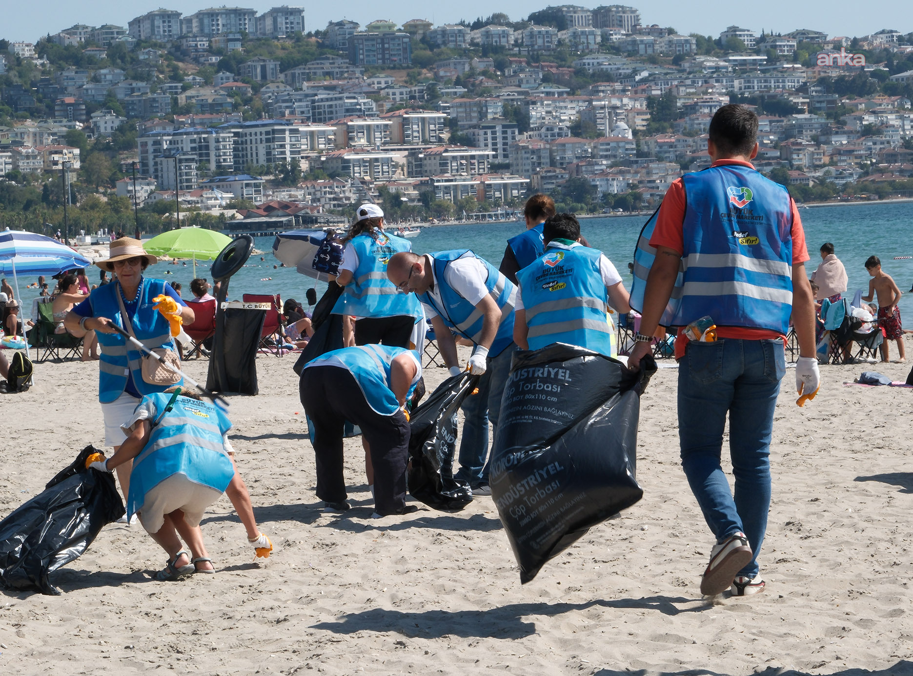 Büyükçekmece’de deniz kirliliğine karşı farkındalık etkinliği