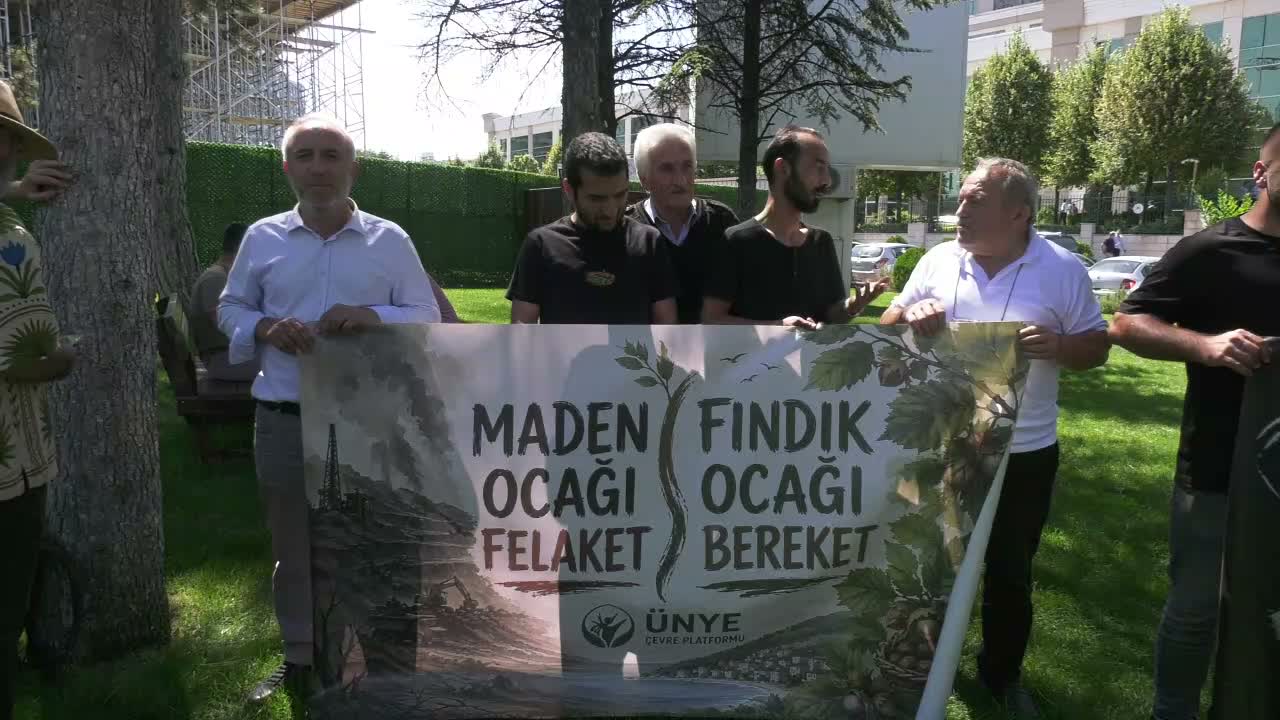 Bentonit ocağı protestosu