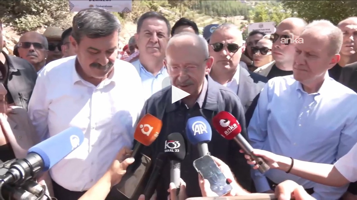 Kemal Kılıçdaroğlu Mersin'de: "Sadece CHP'nin değil, bütün Türkiye'nin birlik olması lazım"