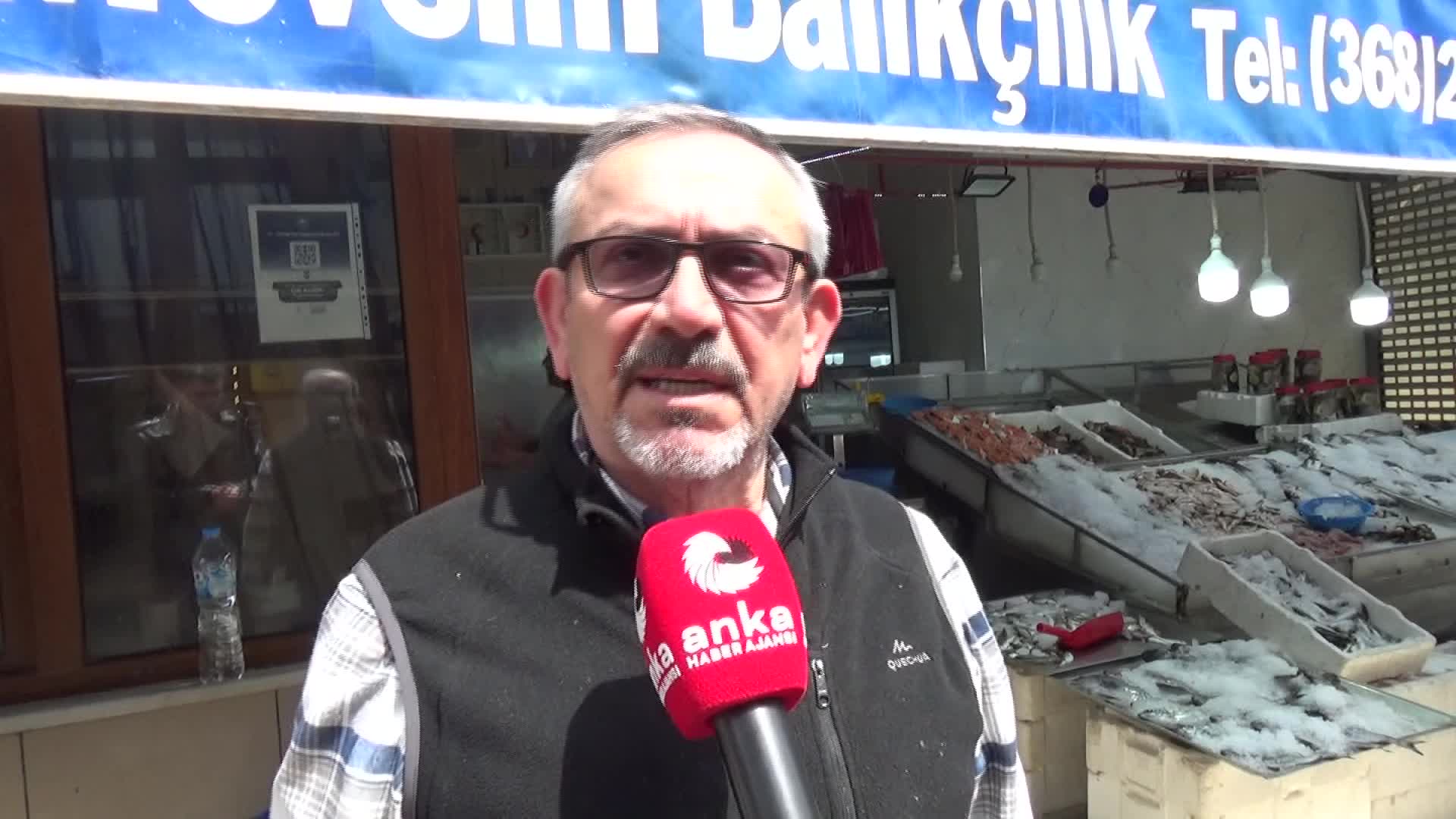 Sinop'ta balık tezgahlarında durgunluk gözleniyor